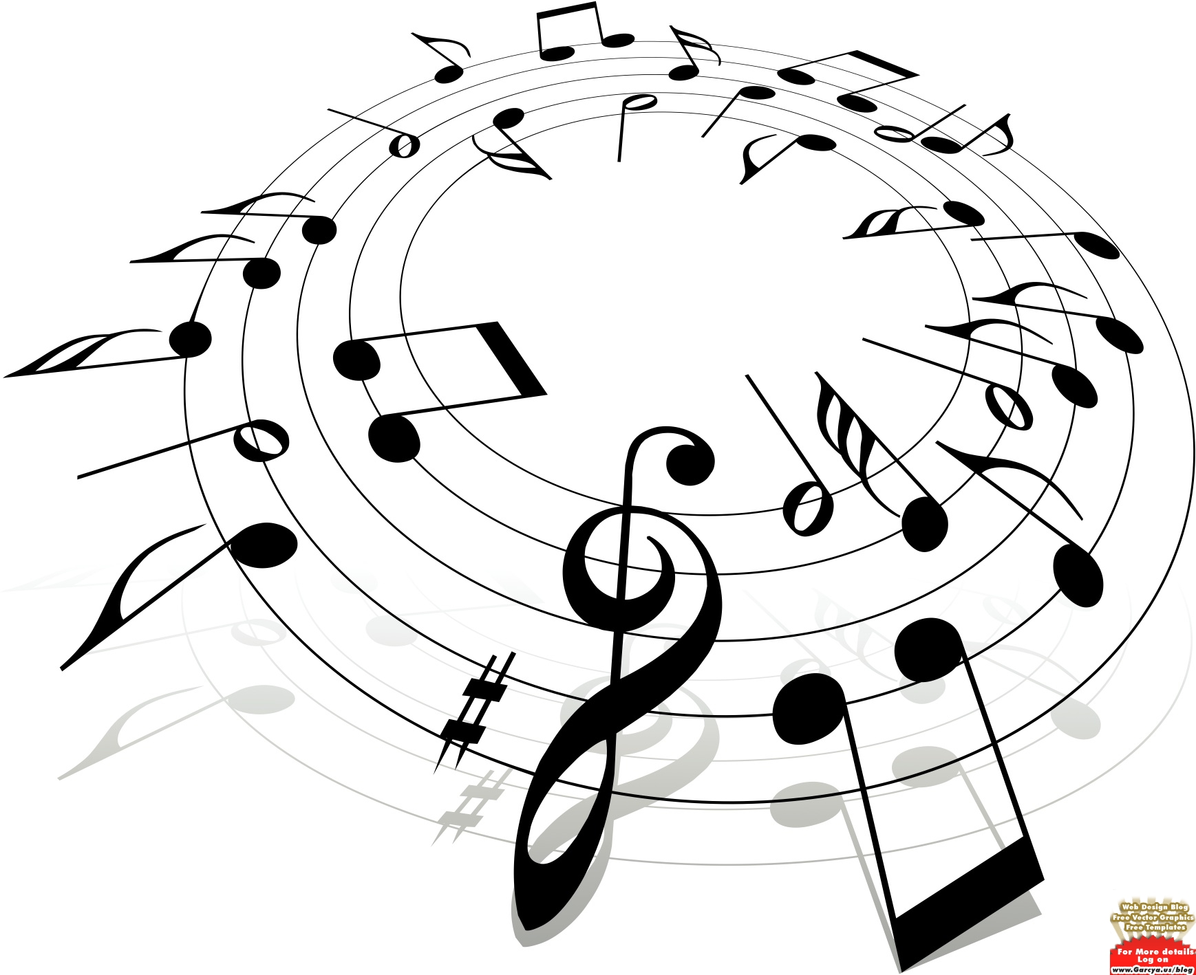 Music Notes Clipart - Christian Music