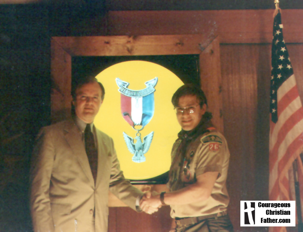 Steve's Eagle Scout Banquet March 14, 1995