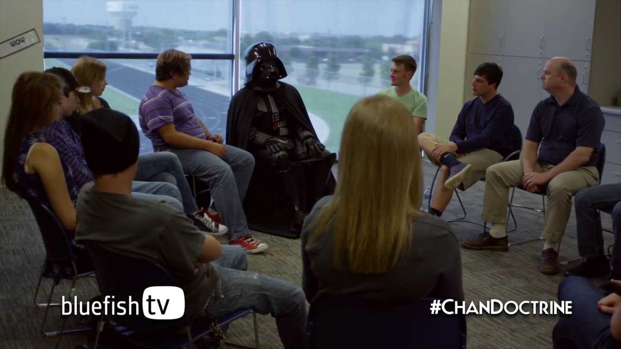 What if Darth Vader Joined Your Small Group? Have you ever wondered what it would be like if Darth Vader was in your Sunday School class or small group? Now you can find out! #DarthVader #StarWars