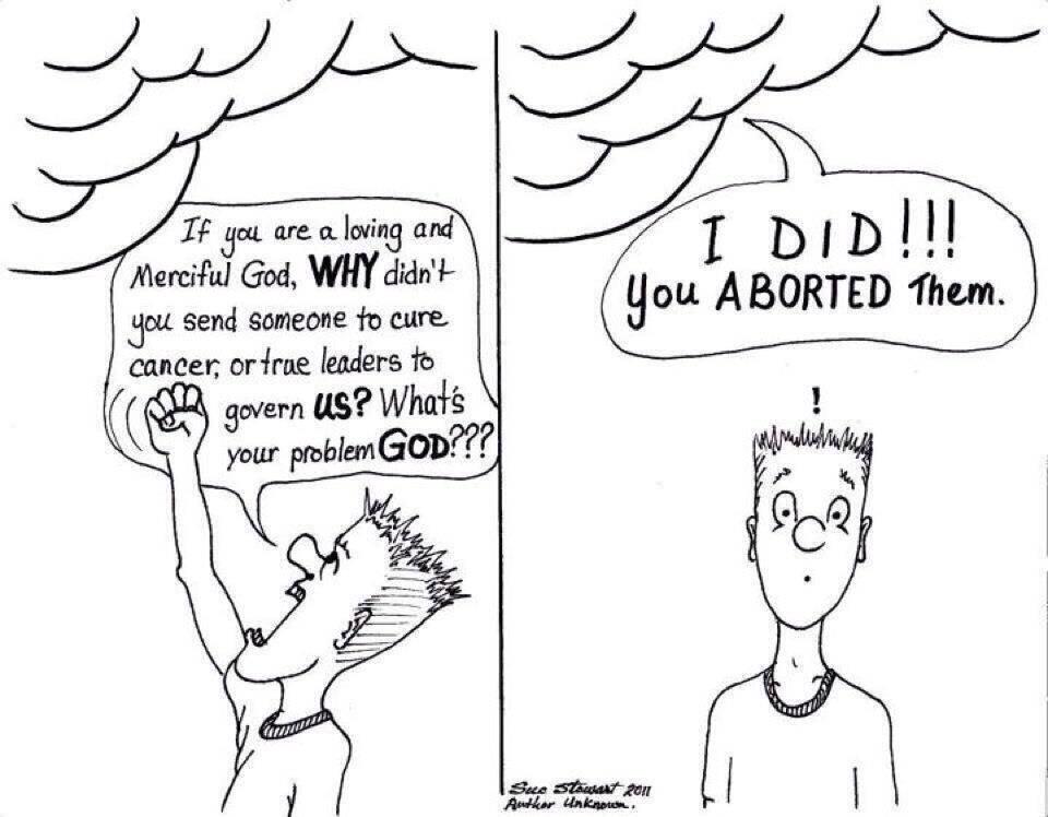 You Aborted Them Comic