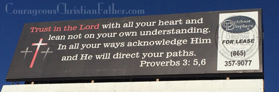 Trust in the Lord (billboard)