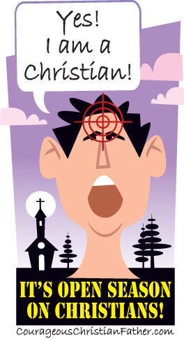 Open Season on Chrisitans! "Yes! I am a Christian" image