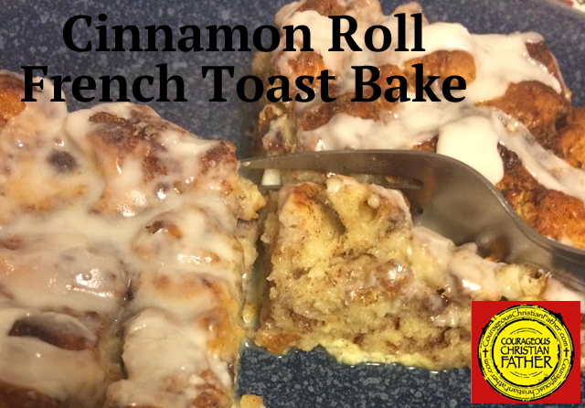Cinnamon Roll French Toast Bake