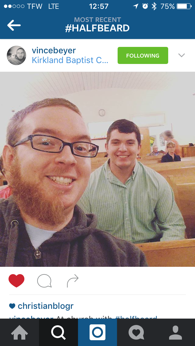 Vince Beyer | Half Beard | Kirkland Baptist Church | Fayetteville, TN