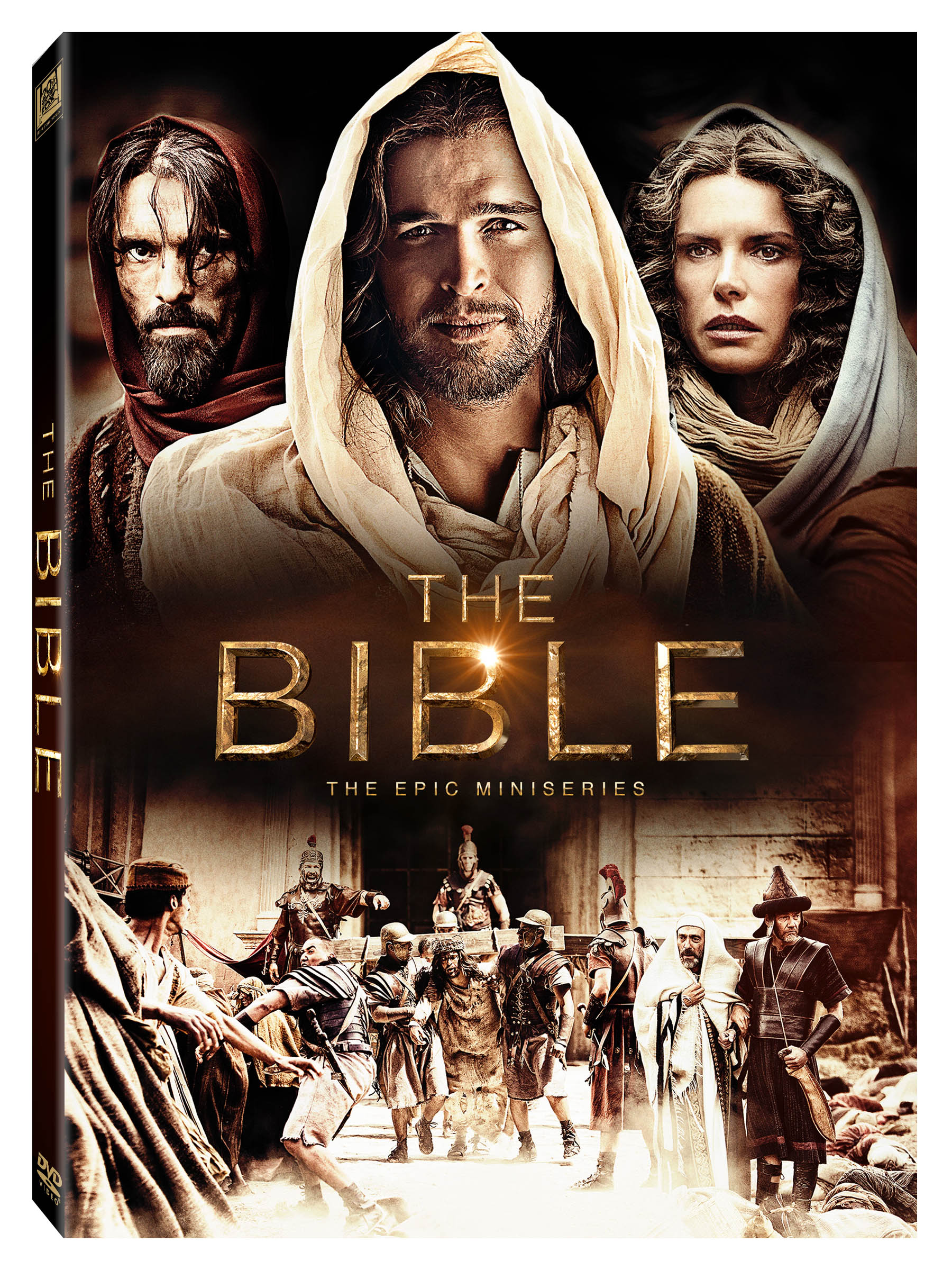 The Bible The Epic Miniseries DVD Spine