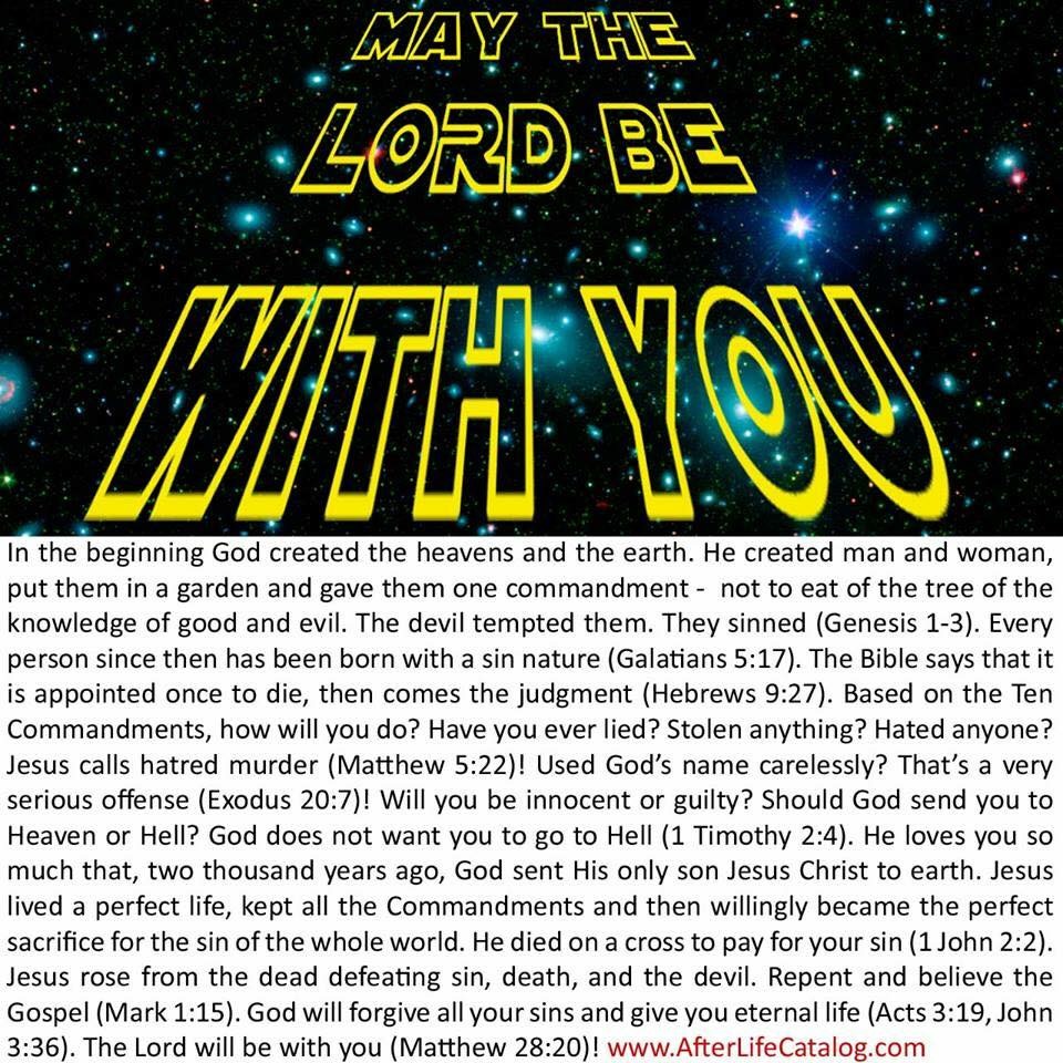 May the Lord be with You Bezeugen Gospel Tract