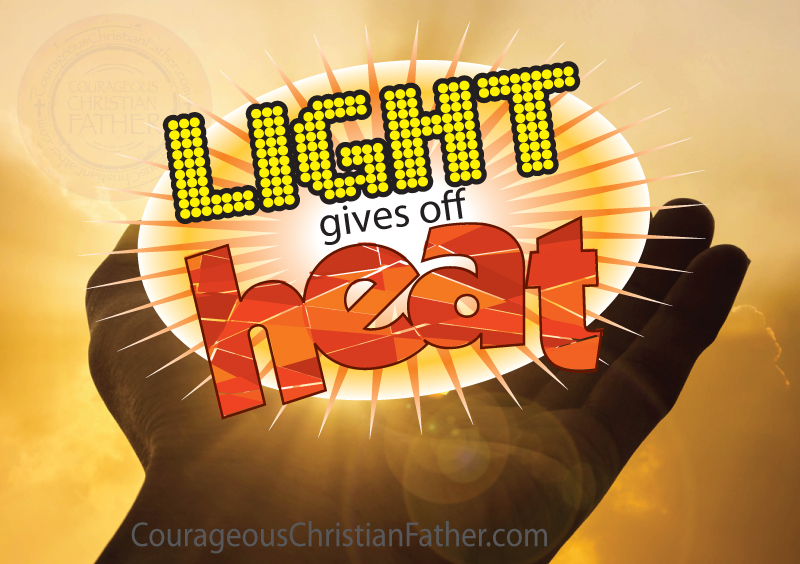 Light Gives Off Heat