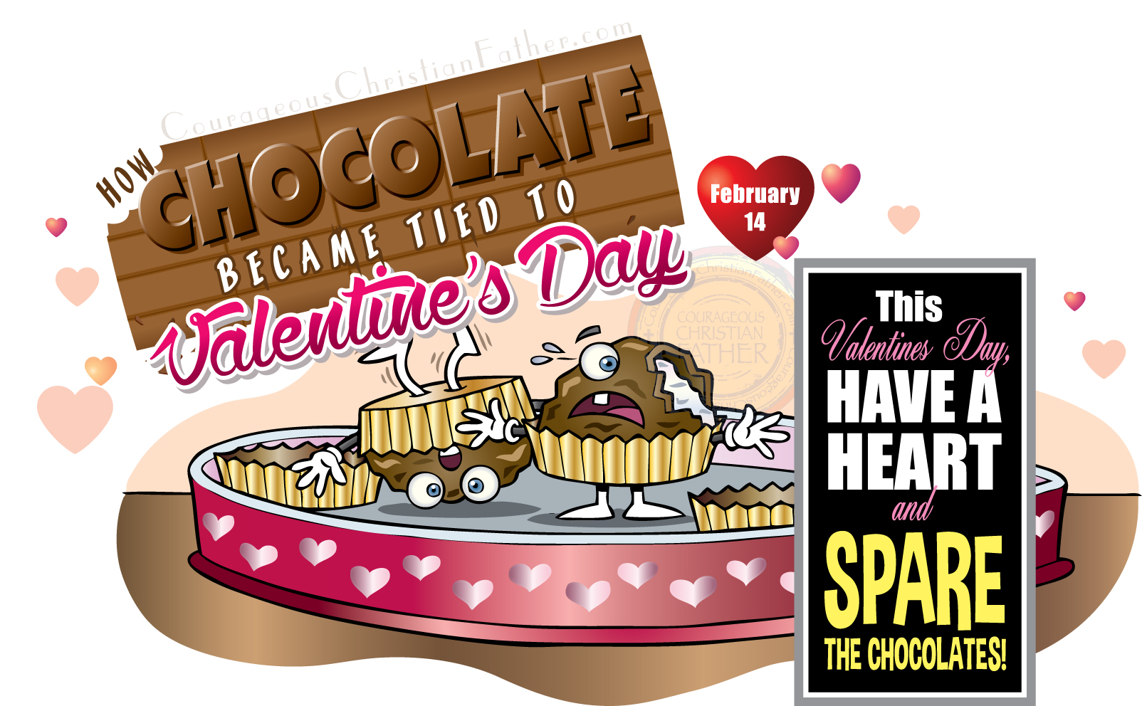 This Valentine's Day have a heart and spare the chocolates! (How Chocolate Became Tied to Valentine's Day)