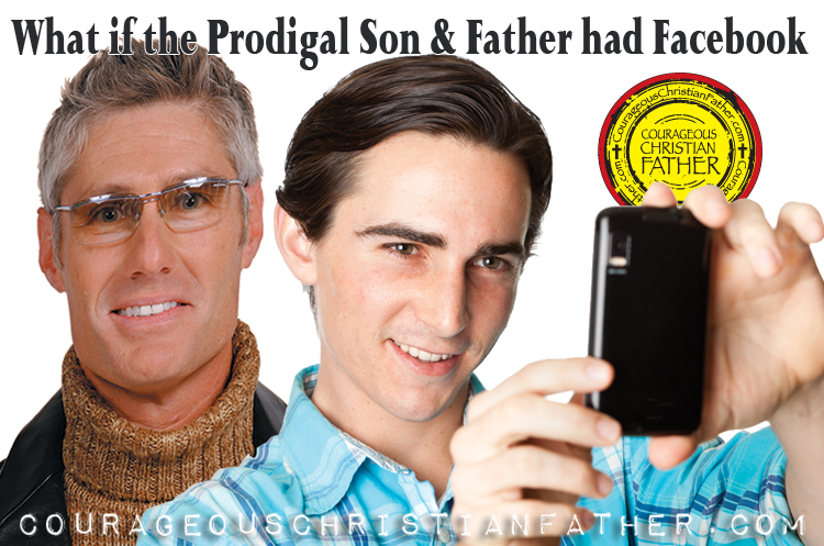 What if the Prodigal Son & Father had Facebook