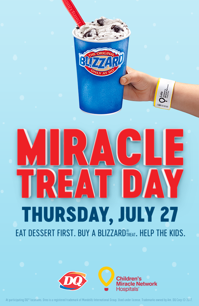 Miracle Treat Day at Dairy Queen Courageous Christian Father