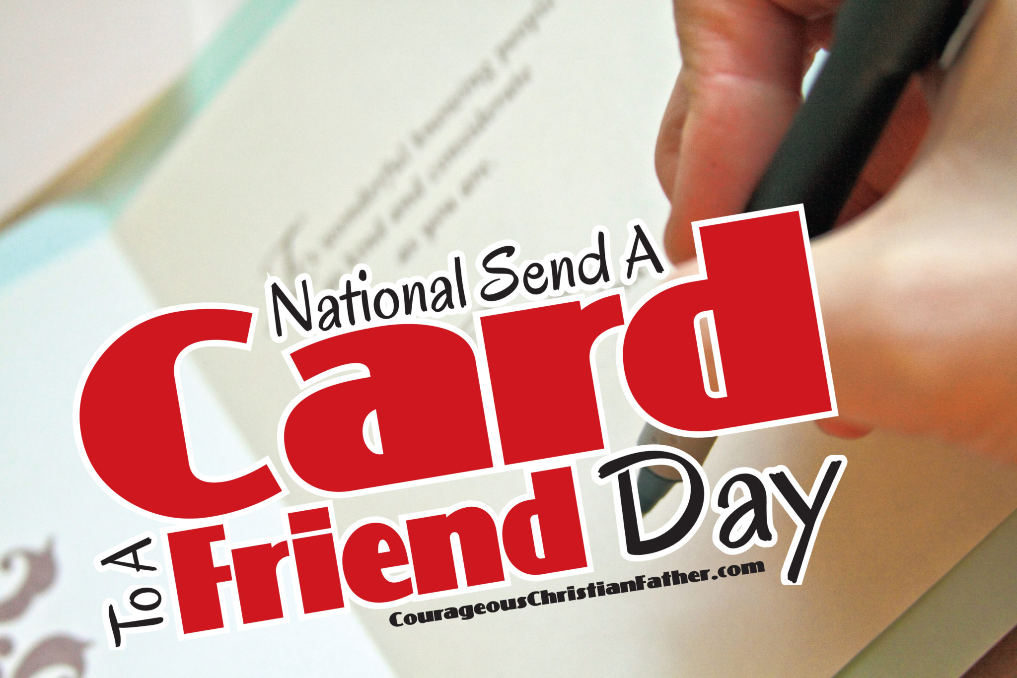 National Send A Card To A Friend Day