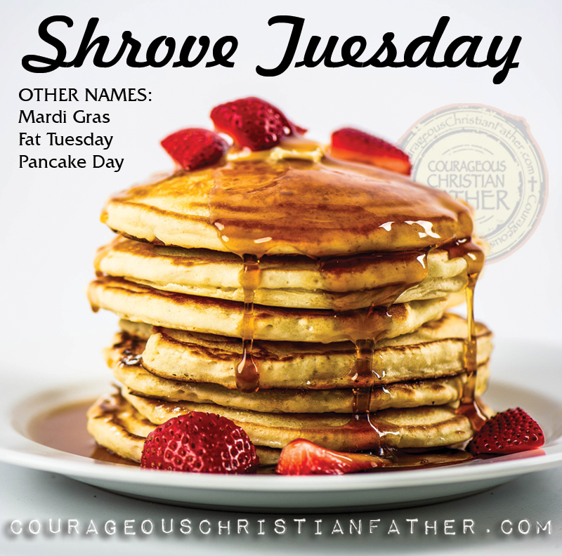 Shrove Tuesday (Mardi Gras, Fat Tuesday, Pancake Day)