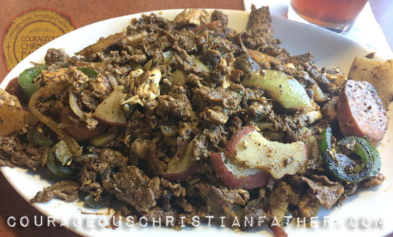 BD's Mongolian Grill My Plate of Food on a visit