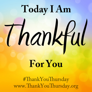 Thank You Thursday #ThankYouThursday