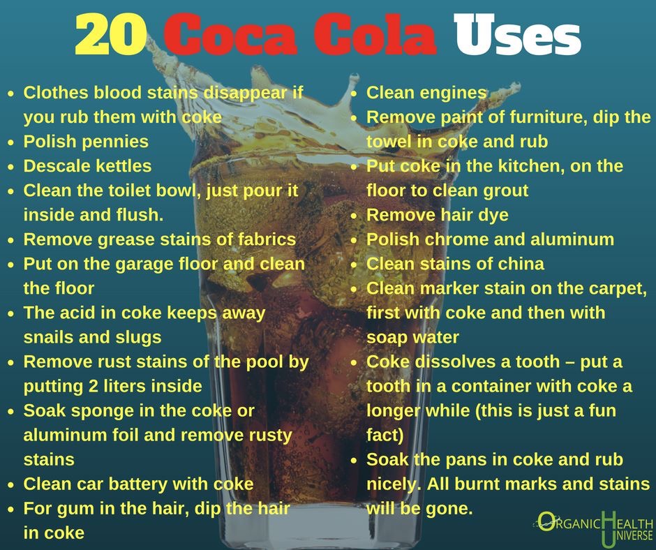 20 USes for Coca Cola