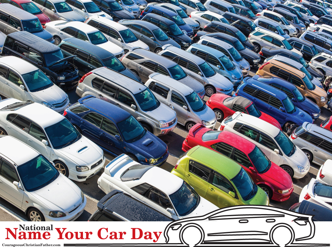 National Name Your Car Day - If you haven't named your car yet, this is the day to do it! #NationalNameYourCarDay #NameYourCarDay