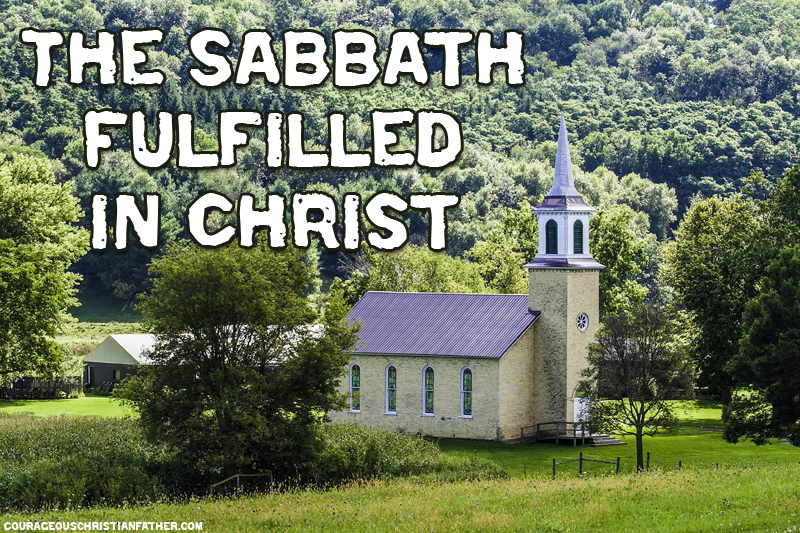 The Sabbath Fulfilled in Christ - What if the Sabbath is not a day like Saturday or Sunday but has been for filled in Jesus Christ? Making Him the Sabbath!