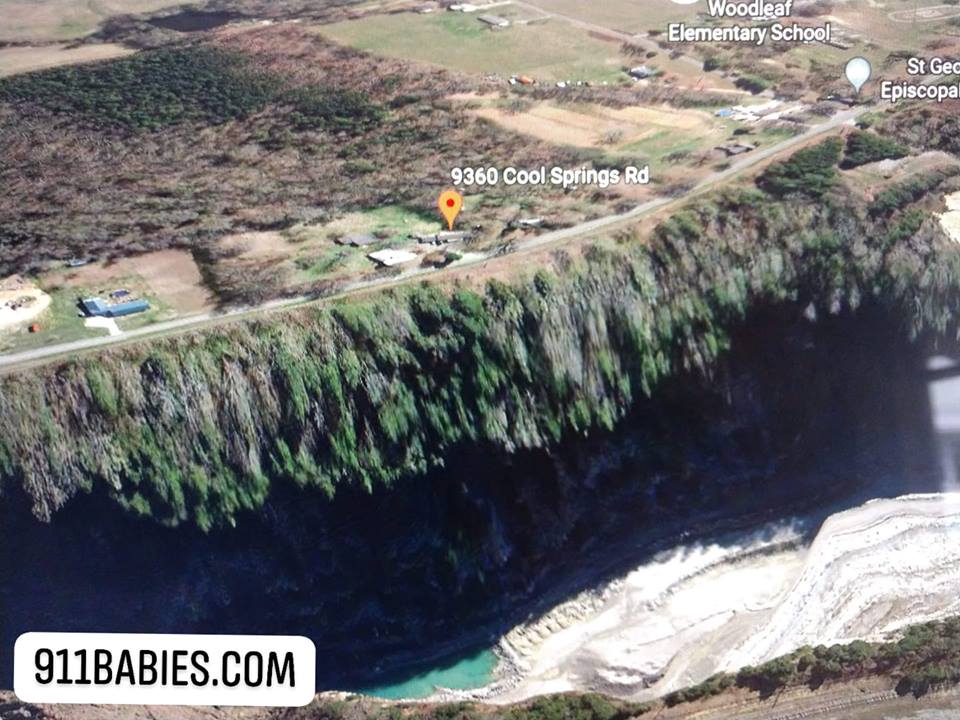 LifeHouse NC the first property of Life Village sits on the brink of a massive pit, a prophetic representation of the abyss of abortion. God brought them there and is establishing this work to do direct combat with child sacrifice, the demonic practice of abortion! #LighthouseNC #911Babies #Abortion