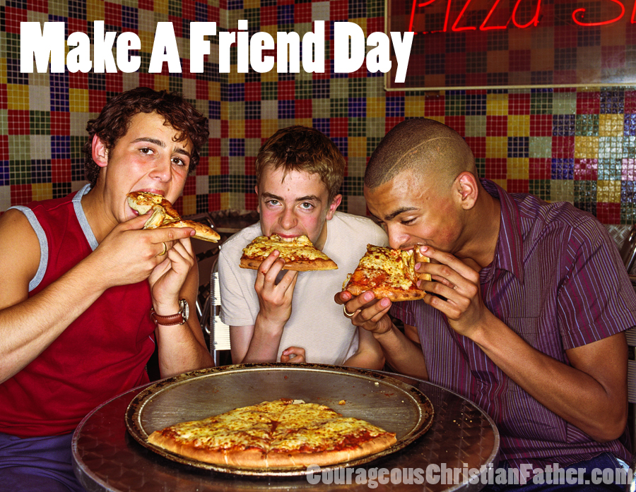 Make a Friend Day - You can't have too many friends ... Or Can You?