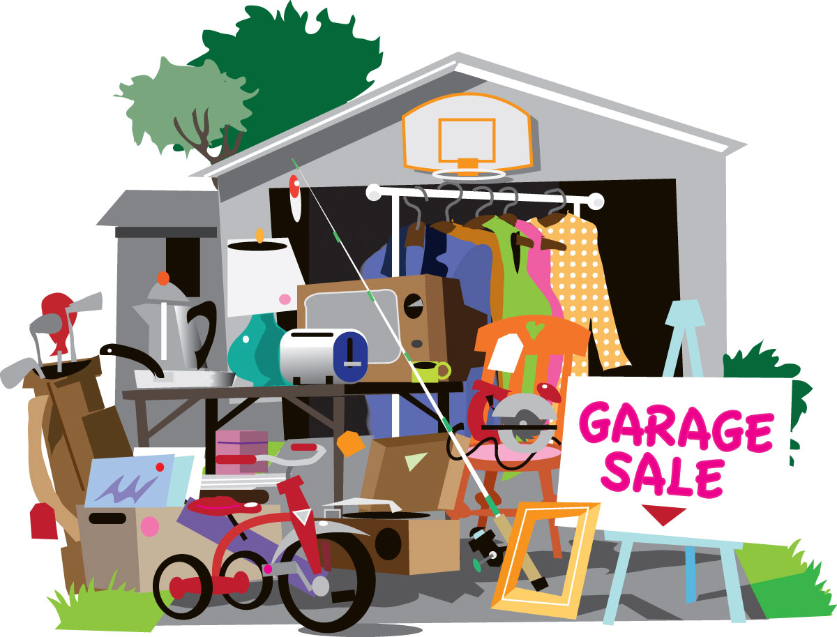 Garage Sale Day - a day set aside for those who like to have or shop at a garage sale. #GarageSaleDay