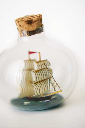 National Ships-in-Bottles Day - a day for those bottle displays that shows a ship inside its class area. #ShipsInABottlesDay
