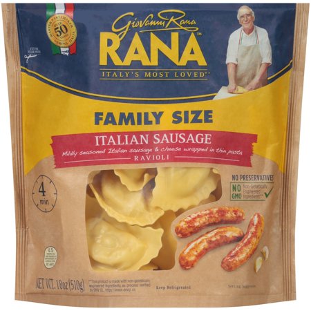 Pasta Day - GioVanni Roma Rana Italian Sausage Ravoili