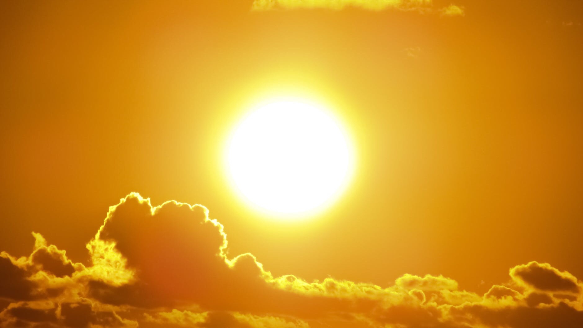 Let there be light! God created the heavens and the Earth. The Bible tells us it was without form and it was dark. So God gave the first command!