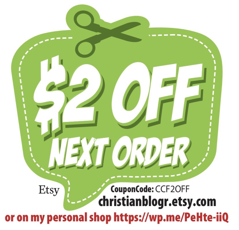 $2 off coupon code for my Etsy shop and blog shop,. Face Masks for sell coupon. 