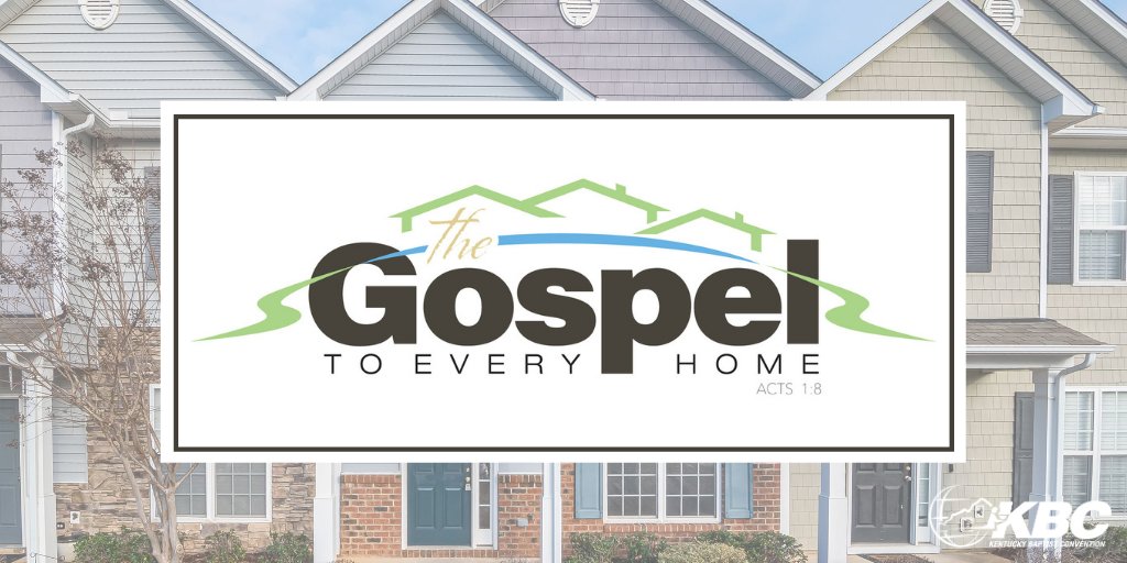 Gospel in Every a Home - This should be a goal for all Christians, since we are ALL called to share the gospel! #GospelInEveryHome