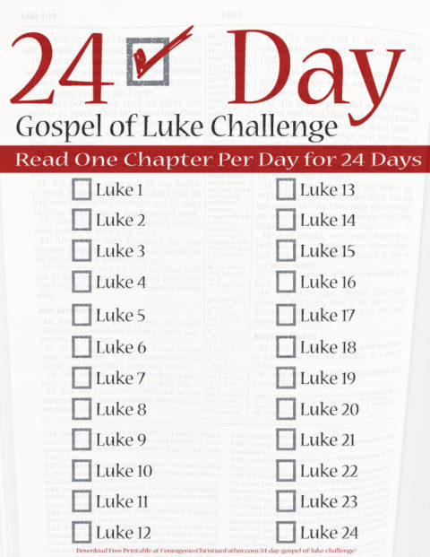 24 Day Gospel of Luke Challenge