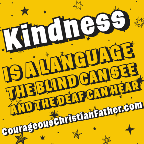 Kindness is a language the blind can see and the deaf can hear - Kindness can be seen and heard by everyone regardless if they are blind or deaf. #Kindness #Blind #Deaf