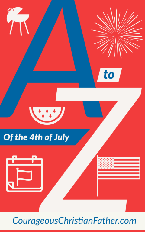 A-Z of 4th of July - This is a list of things A to Z about the 4th of July (A-Z of Independence Day). #4thofJuly #IndependenceDay