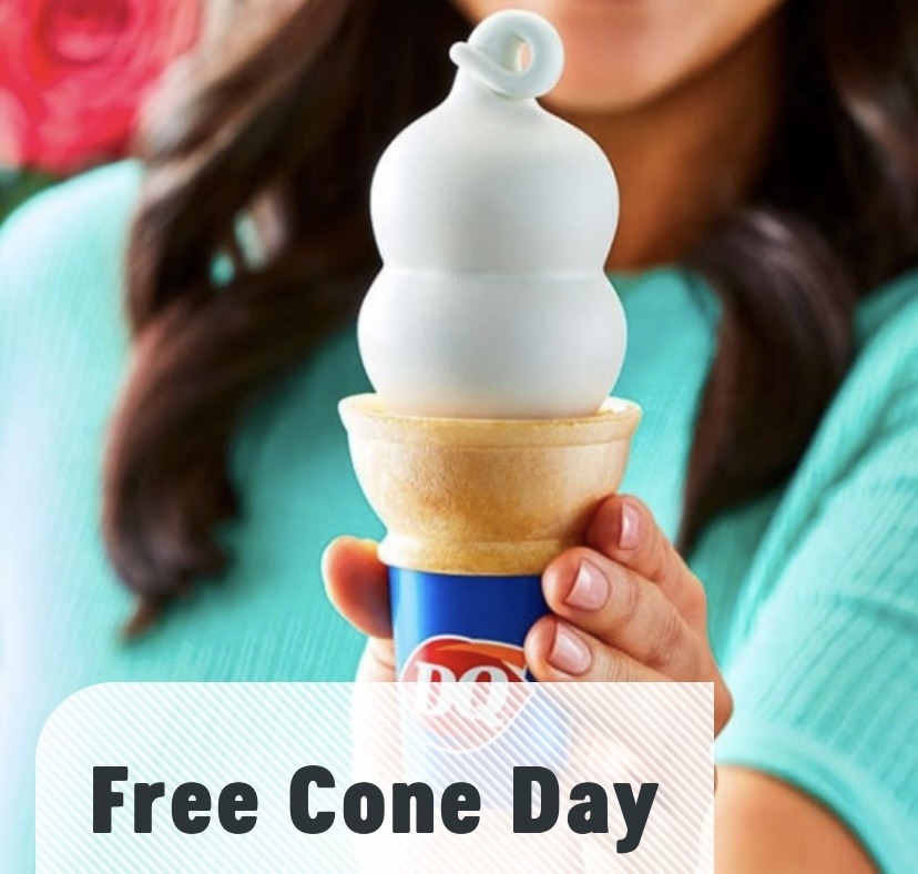 Free Ice Cream Cone for Free Cone Day - Score a free vanilla ice cream cone on this day. Dairy Queen is allowing people to also make a donation to help support Children's Miracle Network. #FreeConeDay #FreeCone #DairyQueen