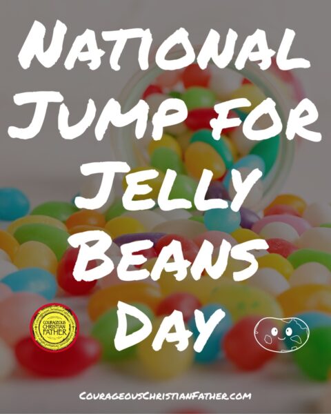Jump for jelly beans day